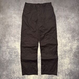 Dickies Mens Black Double Knee Work Pants 32x32 Regular Fit Utility W9410DV